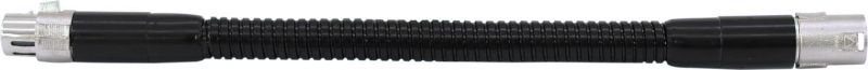 Omnitronic Gooseneck black XLR/XLR, 47cm