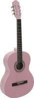 Spansk Guitar, Dimavery AC-303 Classical Guitar, pink