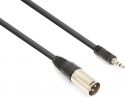 Cables & Plugs, CX318-05 Cable XLR Male-3.5 Stereo (0.5m)