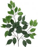 Artificial plants, Europalms Ficus spray Benjamina, artificial, 12x