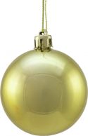 Christmas Decorations, Europalms Deco Ball 6cm, gold, metallic 6x