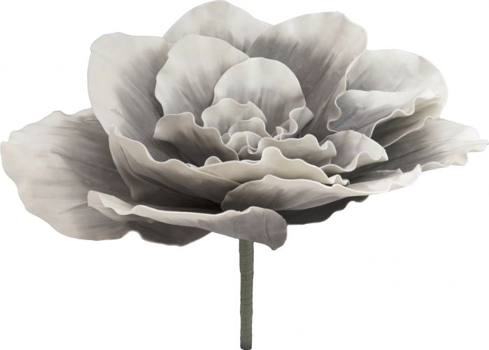 Europalms Giant Flower (EVA), artificial, stone grey, 80cm