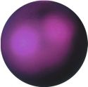 Julepynt, Europalms Deco Ball 3,5cm, violet, metallic 48x