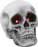 Decor & Decorations, Europalms Halloween skull 21x15x15cm LED