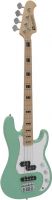 Bass guitars, Dimavery PB-500 E-Bass, Surf Green