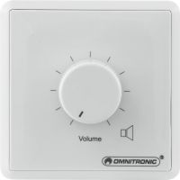 Omnitronic PA Volume Controller 5W stereo wh