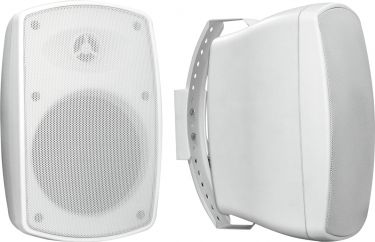 Omnitronic OD-5 Wall Speaker 8Ohms white 2x