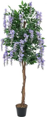 Europalms Wisteria, artificial plant, purple, 180cm