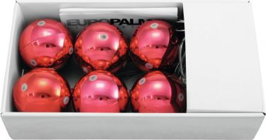 Europalms LED Christmas Ball 6cm, red 6x
