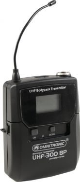 Omnitronic UHF-300 Bodypack 823-832/863-865MHz