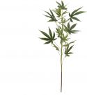 Udsmykning & Dekorationer, Europalms Cannabis-spra, textile, 90cm