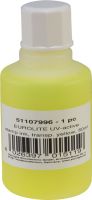 Prof. UV Lys, Eurolite UV-active Stamp Ink, transparent yellow, 50ml
