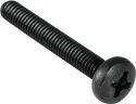 Loudspeakers, Omnitronic Screw M6x40mm black for PA Clamps