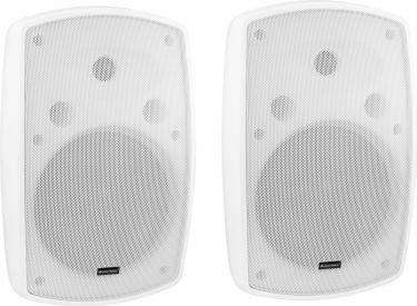 Omnitronic OD-8 Wall Speaker 8Ohm white 2x