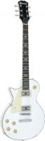 Guitar, Dimavery LP-700L E-Guitar, LH, white