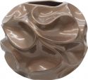 Potter & Krukker, Europalms Design pot BUBBLE-35, brown