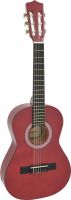 Dimavery AC-303 Classical Guitar 1/2, red