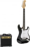 Dimavery EGS-1 Electric guitar set, black