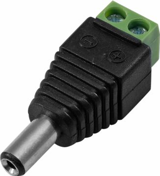 Eurolite Adapter Hollow Plug Screw Terminal male