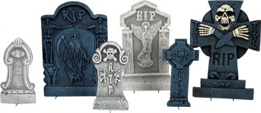 Europalms Halloween Tombstone Set "Cemetary