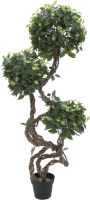 Udsmykning & Dekorationer, Europalms Ficus spiral trunk, artificial plant, 160cm