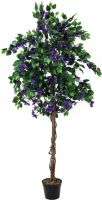 Udsmykning & Dekorationer, Europalms Bougainvillea, artificial plant, lavender, 180cm