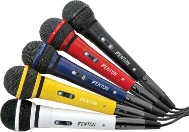 DM120 Karaoke Set Dynamiske Mikrofoner 5 stykker