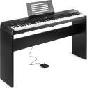KB6W Digital Piano 88-tasters med møbelstativ