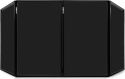 Stands, DB2B Foldable DJ Screen 120 x 70 Black (4 Panels)