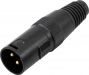 Omnitronic XLR plug 3pin 110 ohms