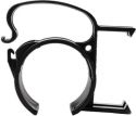 Assortment, SNAP Mounting clamp black 4x