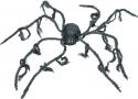 Udsmykning & Dekorationer, Europalms Halloween Spider, animated, 110x8cm