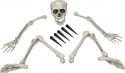 Udsmykning & Dekorationer, Europalms Halloween Skeleton, multipart