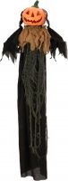 Decor & Decorations, Europalms Halloween Figure Pumpkin Head, animated 115cm