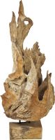 Udsmykning & Dekorationer, Europalms Natural wood sculpture 160cm