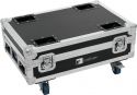 Product Cases, Roadinger Flightcase 4x AKKU BAR-6 Glow QCL Flex QuickDMX with charging function