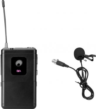 Omnitronic UHF-E Series Bodypack 523.1MHz + Lavalier Microphone