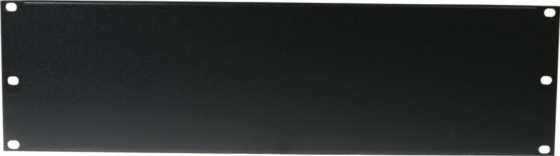 Omnitronic Front Panel Z-19U-shaped steel black 3U