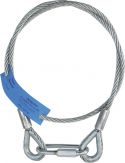 Steel Safety Cable, Eurolite Safety Bond AG-35FB 6x1000mm up to 35kg