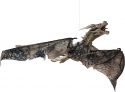 Udsmykning & Dekorationer, Europalms Halloween Flying Dragon, animated, brown, 120cm