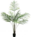 Kunstige planter, Europalms Areca palm with big leaves, artificial plant, 185cm