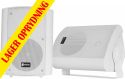 Hi-Fi & Surround, Kompakt højttalersæt med vægmonteringsbøjle ODS50W / 8 Ohm / 5" bas 100W / Hvid