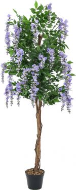 Europalms Wisteria, artificial plant, purple, 150cm