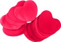 Røg & Effektmaskiner, TCM FX Slowfall Confetti Hearts 55x55mm, red, 1kg