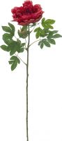 Udsmykning & Dekorationer, Europalms Peony Branch classic, artificial plant, magenta, 80cm