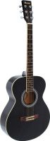 Musical Instruments, Dimavery AW-303 Western guitar black