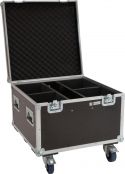 Product Cases, Roadinger Flightcase 4x LED Theatre COB 100 series with wheels