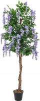 Kunstige planter, Europalms Wisteria, artificial plant, purple, 150cm