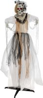 Udsmykning & Dekorationer, Europalms Halloween Figure Bride, animated, 170cm
