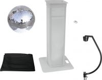 Eurolite Set Mirror ball 50cm with Stage Stand variable + Cover black